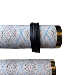 Unbranded Triple Layer Black Pleather Cuff Bracelet